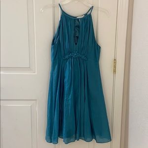 Women’s Esley teal blue dress, size medium